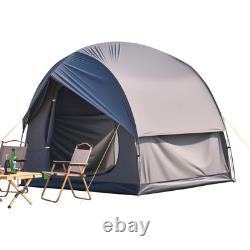 VEVOR SUV Camping Tent Outdoor SUV Tent with 2 Doors Waterproof for 5-8 Person