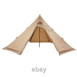 VEVOR Tipi Hot Tent with Stove Jack Waterproof Portable for 4 Persons Camping