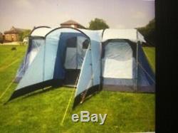 Vango 6 person Breckenridge 600 Tent 3 sleeping pods, large living area, Tent