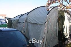 Vango 8 man tent canvas 8 man berth tent very large and heavy duty tent