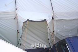 Vango 8 man tent canvas 8 man berth tent very large and heavy duty tent