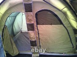 Vango Air Beam Exodus 600 Family Tent and Accessories, 4-6 Man Inflatable Carpet