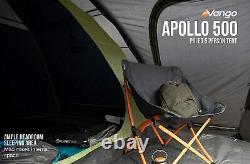 Vango Apollo 500 Dome Tent 5 Man Tent Camping, Outdoors