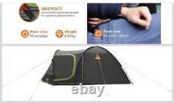 Vango Apollo 500 Family Tent 5-Person with Large Porch