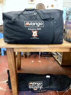Vango Aspen 500 Large Family Tent 5-berth Full Standing Height Throughout