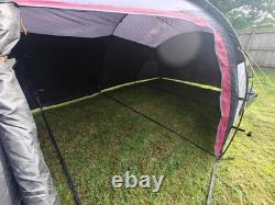 Vango Beta 450 4-Person Tent Tunnel Tent with porch 4man tent