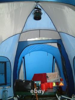 Vango Biarritz 600 tent. Porch, large lounge, and two large bedrooms