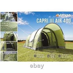 Vango Capri III 400 AirBeam 4 Person Family Tent
