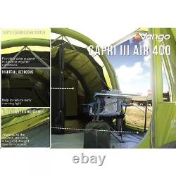 Vango Capri III 400 AirBeam 4 Person Family Tent