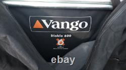 Vango Diablo 600 Tent Blue Large 6 Berth Easy Assembly