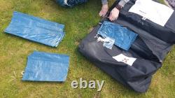 Vango Diablo 600 Tent Blue Large 6 Berth Easy Assembly