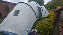 Vango Diablo 600 Tent Blue Large 6 Berth Easy Assembly