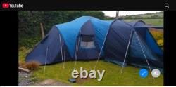 Vango Diablo 600 Tent Blue Large 6 Berth Easy Assembly