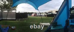 Vango EOS550SC Blue Family Tent With Sun Cover And Large Living Space
