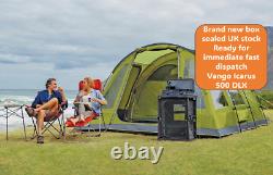 Vango Icarus 500 tent Deluxe Family Tent Up to 5 Person 4K HH rrp £460