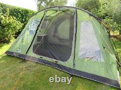 Vango Icarus 600 tent, green, 6-berth, waterproof (2000 mm HH), nearly new