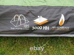 Vango Icarus 600 tent, green, 6-berth, waterproof (2000 mm HH), nearly new