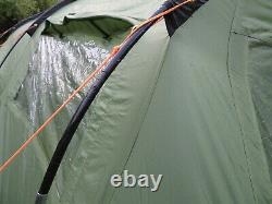 Vango Icarus 600 tent, green, 6-berth, waterproof (2000 mm HH), nearly new