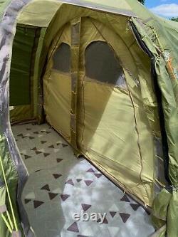 Vango Icarus Air 600 Tent Sleeps 6 VGC with NEW Airbeams / Airspeed Valves