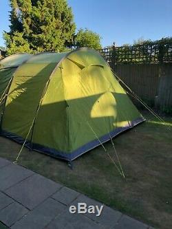 Vango Icarus Deluxe 500 Tent with Awning. Used in Very Good Condition (Green)