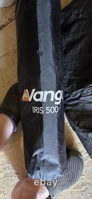 Vango Iris 500 Green 6-Berth Family Camping Tent g/sheets, canopy & carpet