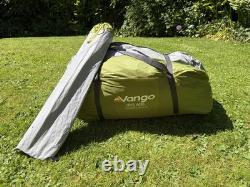 Vango Iris 600 Green 6-Berth Family Camping Tent Excellent Condition Used Once