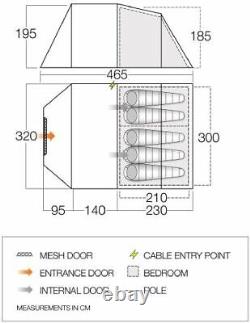 Vango Lulworth 500 Refurbished (T2384-005) RE