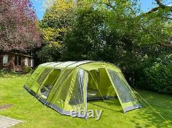 Vango Orava 600XL 6 Person Superb FamilyTent with 3 Bedrooms / Large Porch area