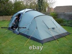 Vango Orchy500 Tent. With Porch Carpet Ground Sheet And Electric Hook Up