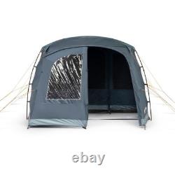 Vango Savannah 400 Poled 4 Person Tent + Footprint Family Tunnel Camping