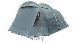 Vango Skye 500 5 Person Tunnel Camping Tent Family Waterproof Green