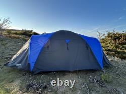 Vango Tahoe 400 Tent 4 man Family & Festival Camping Blue&Yellow