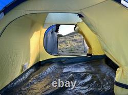 Vango Tahoe 400 Tent 4 man Family & Festival Camping Blue&Yellow