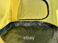 Vango Tahoe 400 Tent 4 man Family & Festival Camping Blue&Yellow
