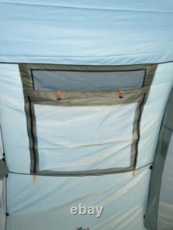 Vango Tigris 800 8 berth tunnel tent bundle with genuine footprint and carpet