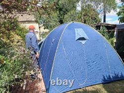 Vango Venture 500 Large Family Dome Tent for 5. Double Bedroom And Porch