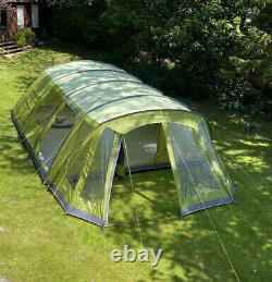 Vango Very Large 6 Person Family Tent Orava 600xl Tent With Large Porch Green