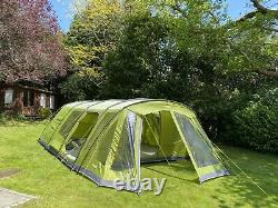 Vango Very Large 6 Person Family Tent Orava 600xl Tent With Large Porch Green