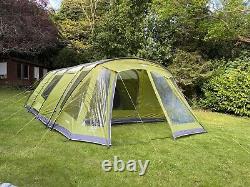 Vango Very Large 6 Person Family Tent Orava 600xl Tent With Large Porch Green