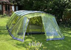 Vango Very Large 6 Person Family Tent Orava 600xl Tent With Large Porch Green