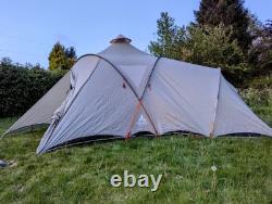 Vaude Badawi Long Large Family Tent 2 x 3 Person. 6 Person