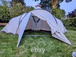 Vaude Badawi Long Large Family Tent 2 x 3 Person. 6 Person