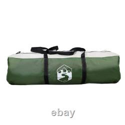 VidaXL 8-Person Family Tent Tipi Green Waterproof Camping Outdoor Shelter