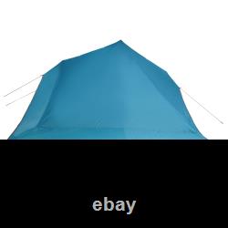 VidaXL Family Tent Tipi Blue 10-Person Waterproof