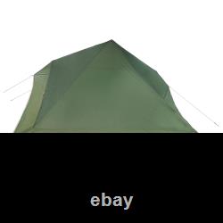 VidaXL Family Tent Tipi Green 10-Person Waterproof