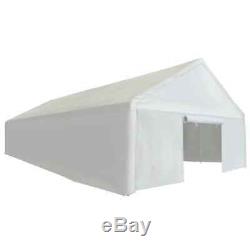 VidaXL Storage Tent PE 6x12m White Gazebo Outdoor Garden Pavilion Marquee