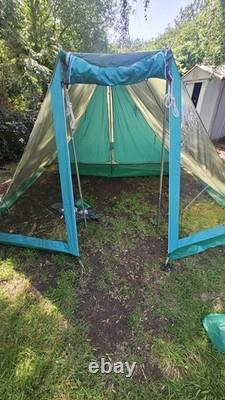 Vintage KELLY'S ATLANTIC 5 PERSON A FRAME TENT Large 4.9 x 3.3m easily sleeps 6