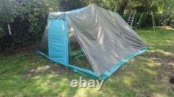 Vintage KELLY'S ATLANTIC 5 PERSON A FRAME TENT Large 4.9 x 3.3m easily sleeps 6