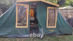 Vintage Sunncamp Ranch Canvas Cotton Camping Tent incl Woven Groundsheet