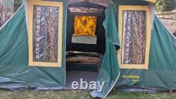 Vintage Sunncamp Ranch Canvas Cotton Camping Tent incl Woven Groundsheet Vintage Sunncamp Ranch Canvas Cotton Camping Tent incl Woven Groundsheet